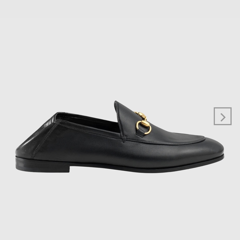 Gucci WOMEN'S LEATHER HORSEBIT LOAFER